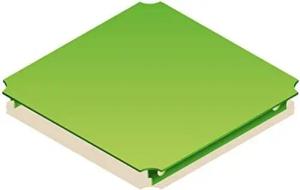 QUADRO Klettergerüst, (1-St), Ersatzplatte Ersatzteil Bauteil