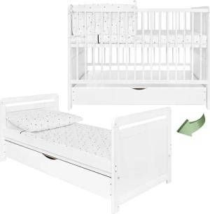 iGLOBAL Babybett Gitterbett 2 in 1