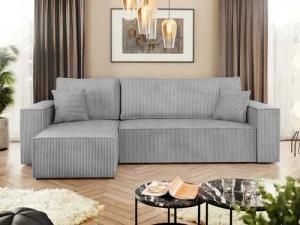 MIRJAN24 Ecksofa Karl Cord, mit Bettkasten