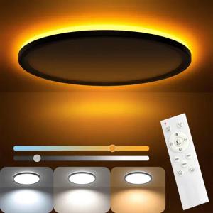 BRAIDOL Deckenleuchten LED Deckenlampe Flach Rund