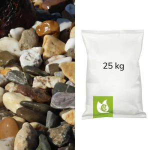 CM-Gartendesign Zierkies Rhein Kies, (16/32mm, bunt),