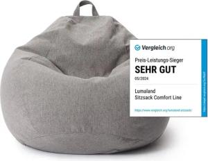 Lumaland Sitzsack Comfort Line, Indoor Beanbag