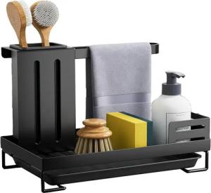 SURFOU Küchenorganizer-Set Spülbecken Küchen Organizer mit