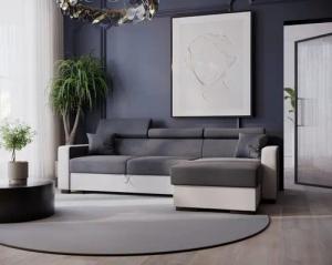 MOEBLO Ecksofa Kamelia L, Eckcouch Wohnlandschaft