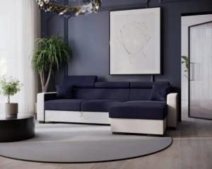 MOEBLO Ecksofa Kamelia L, Eckcouch Wohnlandschaft