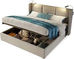 BlingBin Einzelbett Polsterbett (1-tlg., Doppelbett Stauraum