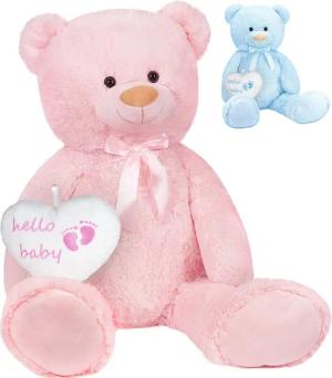 BRUBAKER Kuscheltier XXL Teddybär 100 cm