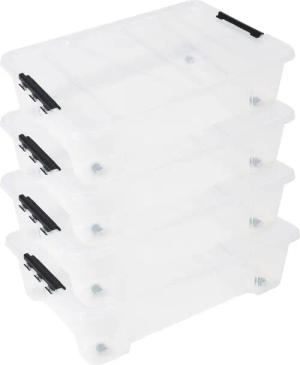 ONDIS24 Aufbewahrungsbox Unterbettbox Jolly Rollbox mit