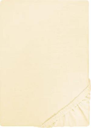 Biberna Spannbettlaken Spannbetttuch Jersey, Jersey, Gummizug: