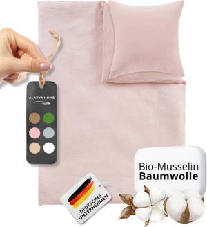Alavya Home® Babybettwäsche 2-teiliges Bettwäsche -