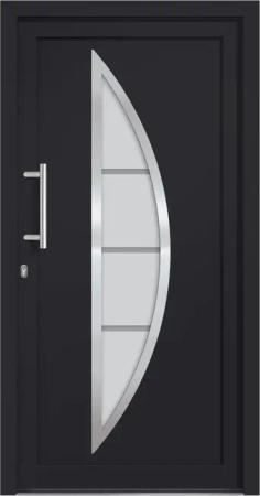 vidaXL Haustür Haustür Anthrazit 98x208 cm