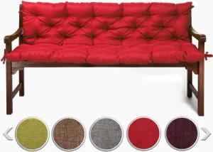 sunnypillow Bankauflage Bankauflage Stuhlkissen viele Farben
