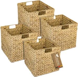 HMF Regalkorb Nachhaltiger Aufbewahrungskorb, geflochten aus