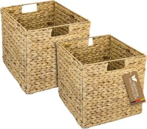 HMF Regalkorb Nachhaltiger Aufbewahrungskorb, geflochten aus
