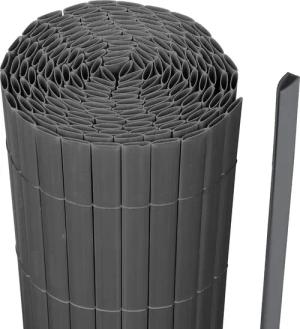 Clanmacy Balkonsichtschutz PVC Sichtschutzmatte für Garten