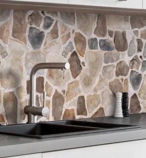 MyMaxxi Dekorationsfolie Küchenrückwand selbstklebend Mauer Natursteine