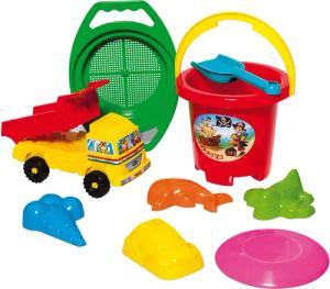Dohany Sandform-Set Sandspielzeug Eimergarnitur 9-tlg. MEGASET,