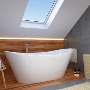 KOLMAN Badewanne Freistehende Rossa 170x80, Exclusive