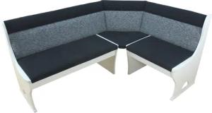 moebel-direkt-online Eckbank Madrid Schenkelmaß 125x165 cm