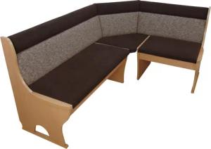 moebel-direkt-online Eckbank Madrid Schenkelmaß 125x165 cm