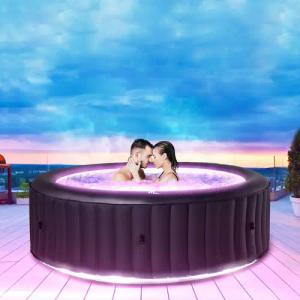 mSpa Whirlpool Aurora U-AU06 aufblasbarer Whirlpool,