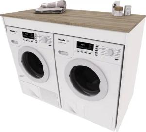 Raumhirsch Furniture Waschmaschinenumbauschrank Waschmaschinenschrank für Waschmaschine