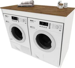 Raumhirsch Furniture Waschmaschinenumbauschrank Waschmaschinenschrank für Waschmaschine