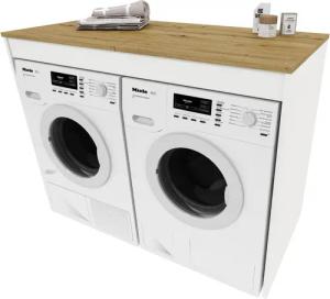 Raumhirsch Furniture Waschmaschinenumbauschrank Waschmaschinenschrank für Waschmaschine