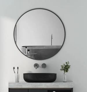 Boromal Wandspiegel Rund 60cm 80cm 40cm