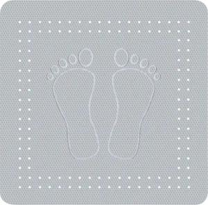 Kleine Wolke Badaccessoire-Set Duscheinlage "Foot", Uni