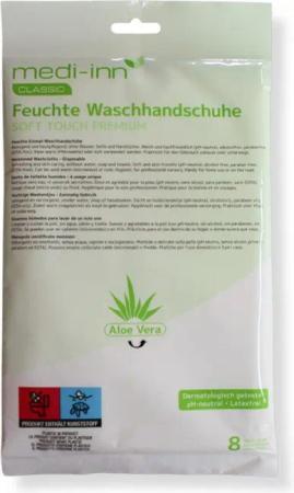Medi-Inn Waschlappen Soft Touch Premium Einmal-Waschhandschuhe,