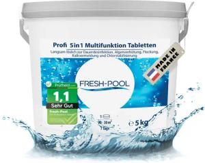 Fresh-Pool Poolpflege Profi 5in1 Multifunktion Tabletten