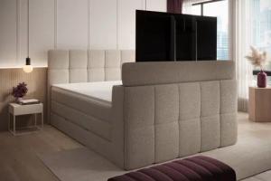 wonello Boxspringbett Madison 3 mit TV-Lift,