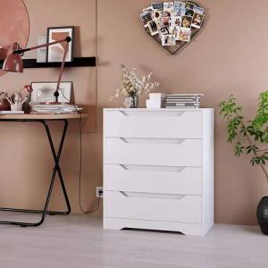 HOMECHO Kommode, Sideboard mit 4 Schubladen