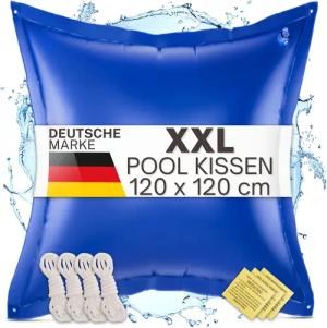 bonsport Pool-Abdeckplane Pool Kissen 118x118 cm,