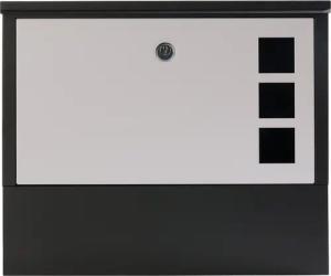 Arebos Briefkasten moderner Design Wandbriefkasten, Postkasten,