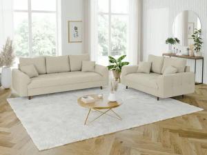 S-Style Möbel Polstergarnitur 3+2 Zara mit