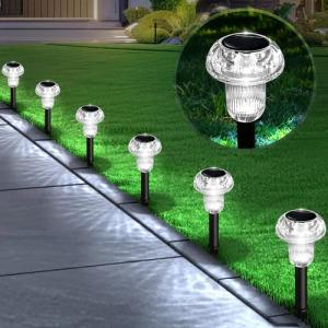 BlingBin LED Solarleuchte 6 Stück Solarlampen