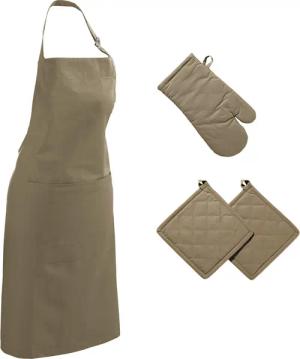 REDBEST Kochschürze Küchen-Set "Seattle" 4-tlg., Uni