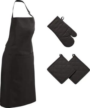 REDBEST Kochschürze Küchen-Set "Seattle" 4-tlg., Uni