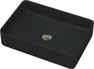 doporro Waschbecken keramik Aufsatzwaschbecken eckig Waschtisch