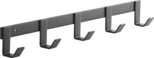 SO-TECH® Hakenleiste Blackline ALBA schwarz pulverbeschichtet,