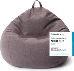 Lumaland Sitzsack Comfort Line, Indoor Beanbag