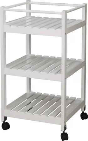 HTI-Line Badregal Badezimmerregal mit Rollen Karin,
