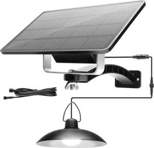 Rosnek LED Solarleuchte 1/2/3/4 Kopf, Solar-Pendelleuchten,