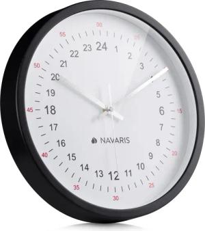 Navaris Wanduhr 24h Wanduhr - Analog