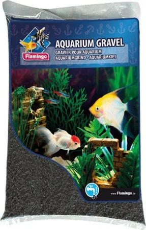 Flamingo Aquarienkies Kies schwarz