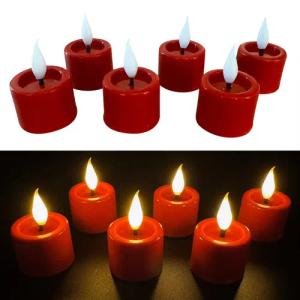 Online-Fuchs LED-Kerze 6er Set LED Teelichter