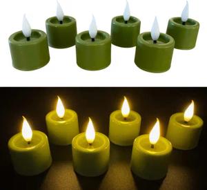 Online-Fuchs LED-Kerze 6er Set LED Teelichter
