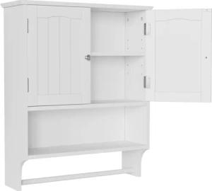 Semiocthome Medizinschrank Wandbadezimmerschrank mit 2 Türen